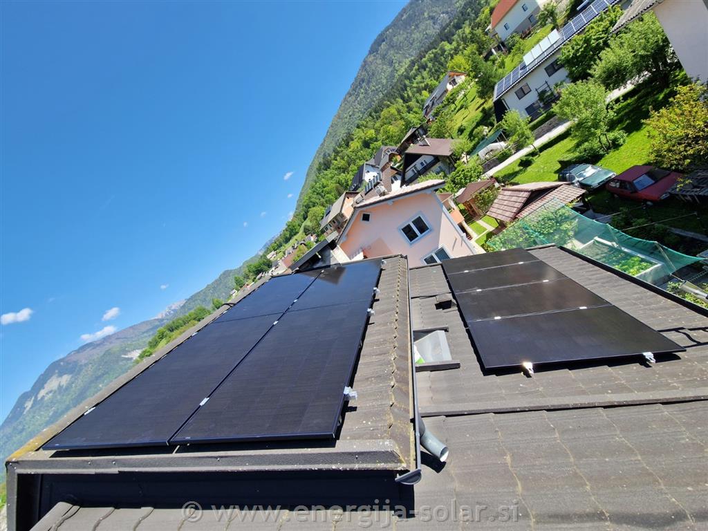 Sončna elektrarna net metering 7,68kW - Gorenjska